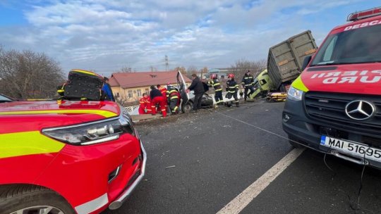Accident grav de circulație produs în județul Satu Mare