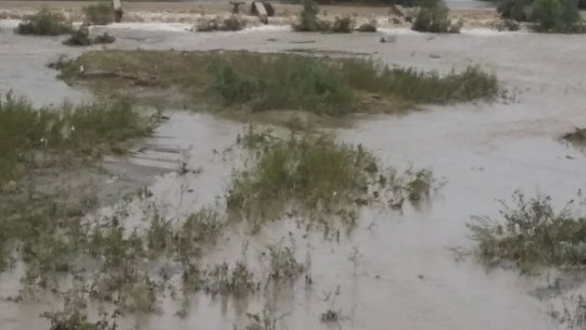 Pericol de inundații pe mai multe râuri din jumătatea de nord a țării
