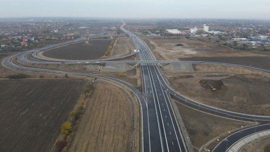 VIDEO: S-a deschis circulația pe un nou lot din Autostrada Bucureștiului
