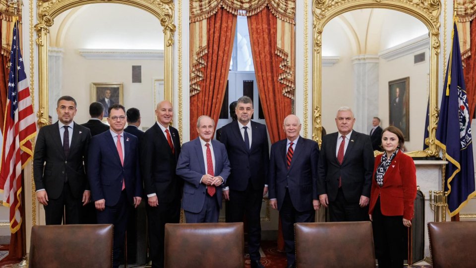 Premierul Marcel Ciolacu a discutat cu membri ai Congresului american despre includerea României în programul Visa Waiver