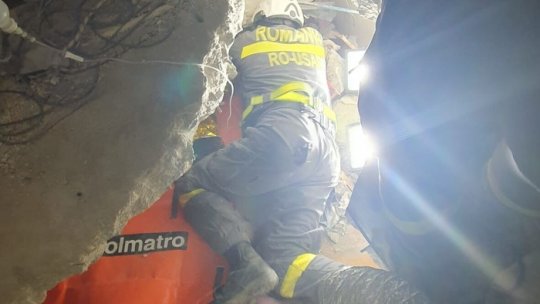 Cutremur Turcia:  Salvatorii români, șocați de amploarea dezastrului