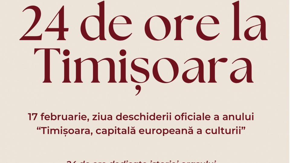 Premieră. „24 de ore la Timișoara”, un program special dedicat de Radio România Cultural Capitalei Europene a Culturii
