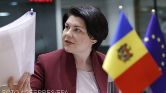 Premierul Republicii Moldova, Natalia Gavrilița, și-a anunțat demisia