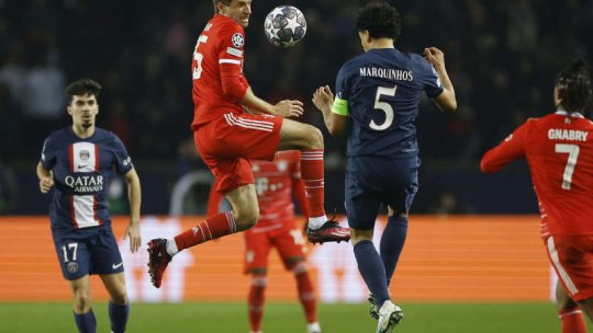 Paris Saint-Germain a fost învinsă de Bayern Munchen cu scorul de 1-0  marţi, pe stadionul Parc des Princes, în prima manşă a optimilor de finală ale Ligii Campionilor la fotbal
