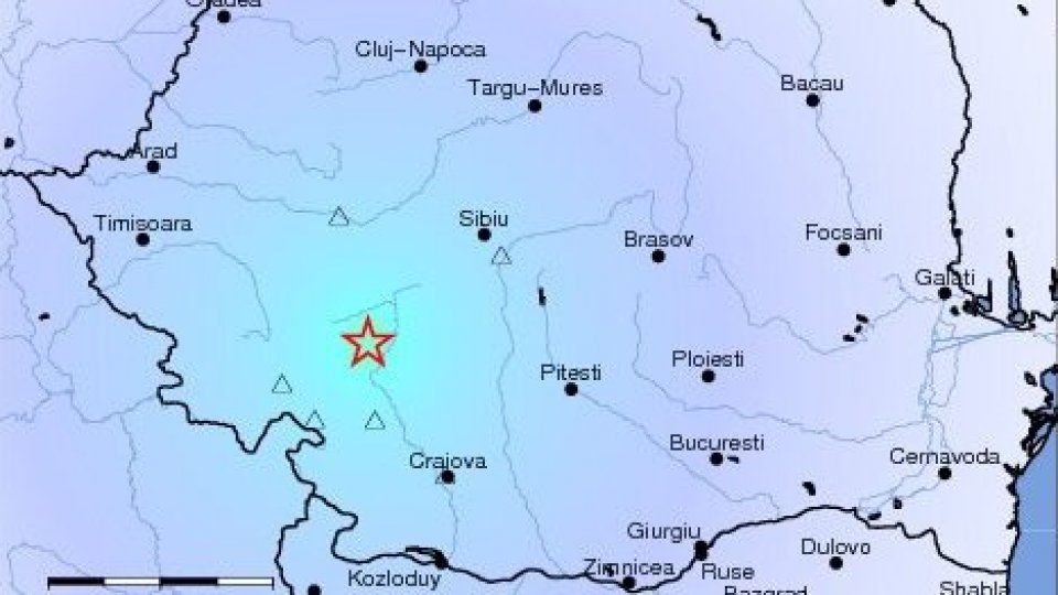 Un nou cutremur cu magnitudinea 4,3 s-a produs în Oltenia, în judeţul Gorj