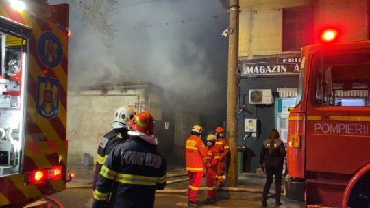 Incendiu în apropierea Muzeului Militar Național din capitală