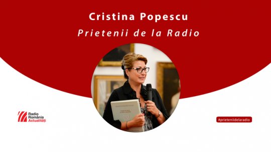 Cristina Popescu, director general Romfilatelia, invitată la Prietenii de la radio