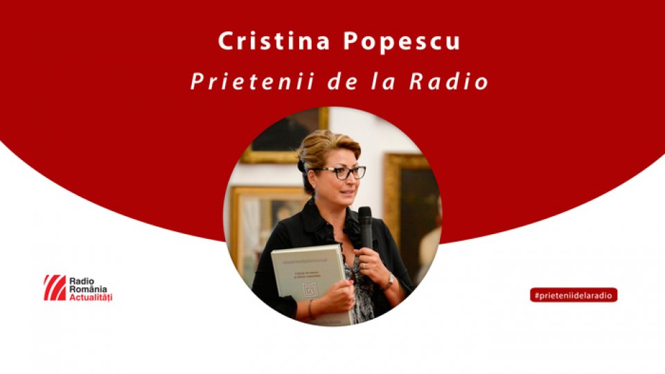 Cristina Popescu, director general Romfilatelia, invitată la Prietenii de la radio