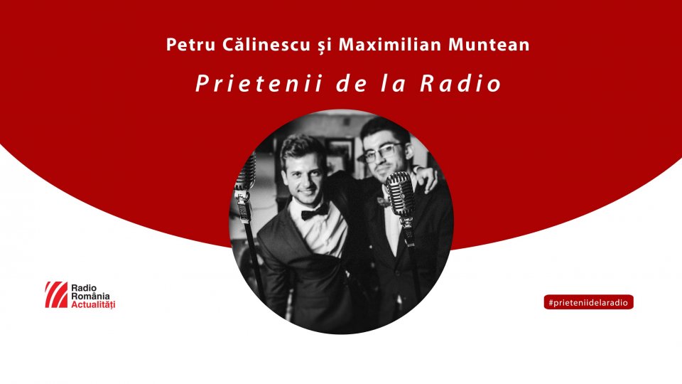 Petru Călinescu și Maximilian Muntean, doi artiști de muzică jazz și swing care formează New Vegas Show, invitați la "Prietenii de la radio"