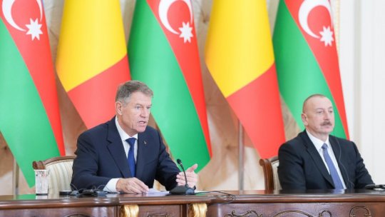 Agenda celei de-a doua zile a vizitei preşedintelui Klaus Iohannis în Azerbaidjan