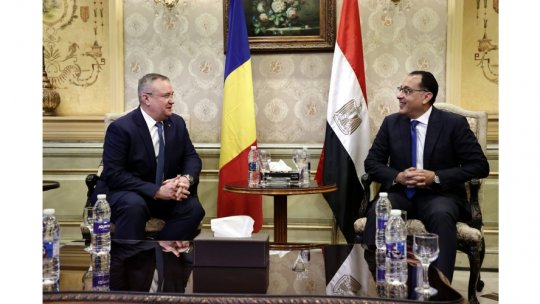 Premierul Nicolae Ciucă, vizită oficială de două zile în Egipt