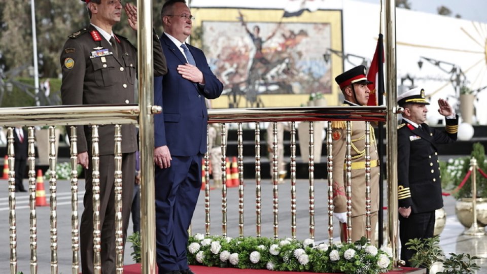 Premierul Nicolae Ciucă va fi primit, la Cairo, de preşedintele Abdel Fattah el-Sisi