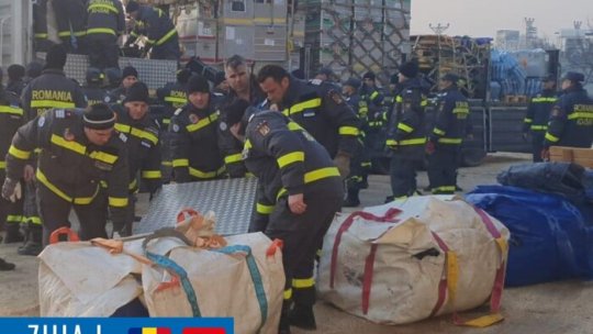 Cutremur Turcia: Echipa de sprijin din România a ajuns în provincia turcească Hatay