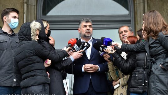 Liderul PSD, Marcel Ciolacu, admite că, potrivit Constituției, desemnarea premierului aparține exclusiv președintelui