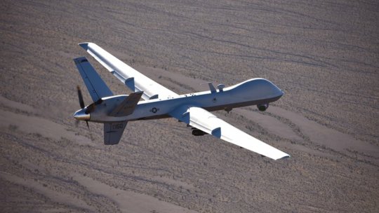 Pentagonul a făcut public un videoclip cu incidentul dintre avioanele rusești și o dronă deasupra Mării Negre