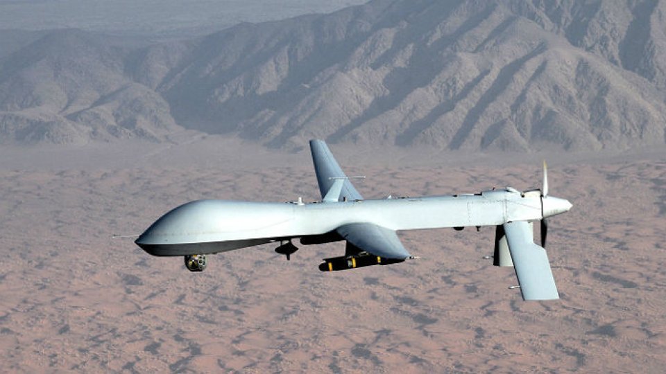 Pentagonul a dat publicității imagini în care este prezentat incidentul recent,  cu drona de supraveghere deasupra Mării Negre