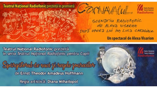 Teatrul Național Radiofonic – Radio România nominalizat pentru Premiile Galei UNITER 2023