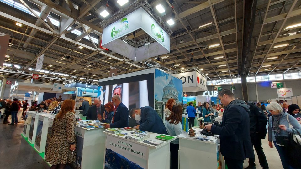 Salonul de turism de la Paris: Standul românesc, punct de atracție pentru vizitatori