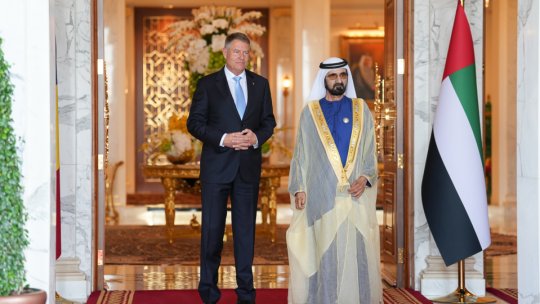 Președintele Klaus Iohannis, convorbiri cu premierul Emiratelor Arabe Unite