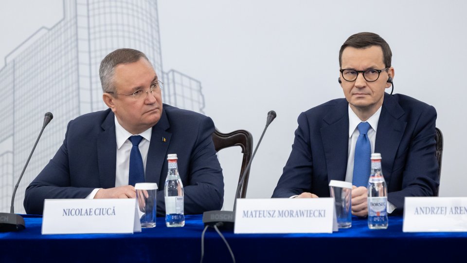 România și Polonia vor sprijini în continuare Ucraina, a declarat premierul Nicolae Ciucă în timpul ședinței comune de guvern România-Polonia
