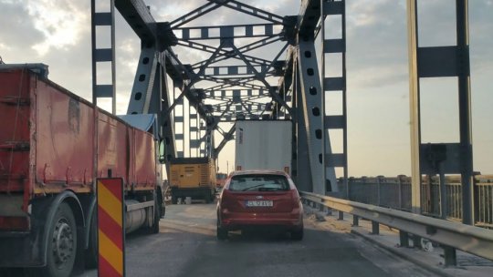 Trafic vamal suspendat pe ambele sensuri, în PTF Giurgiu