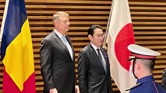 LIVE VIDEO: Primirea Președintelui României de către Prim-ministrul Japoniei, Fumio Kishida