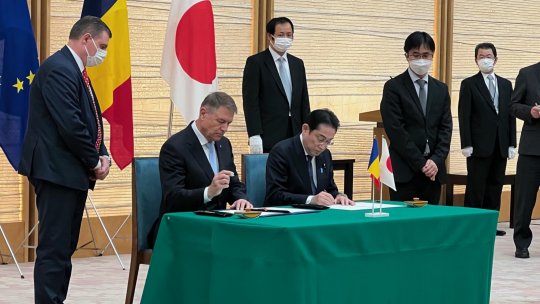 Klaus Iohannis: România și Japonia marchează un moment istoric în relația bilaterală