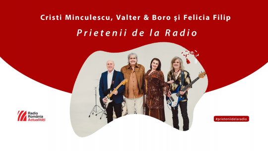 LIVE VIDEO: Felicia Filip și Cristi Minculescu, la Prietenii de la Radio