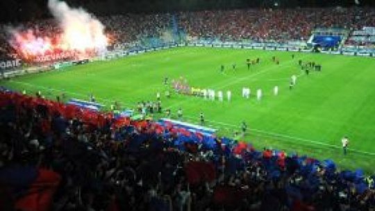 Incidente în Capitală, înaintea meciului de fotbal între echipele CSA Steaua Bucureşti şi FC Dinamo 1948