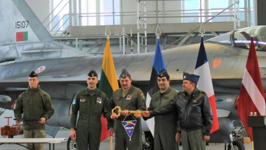 România și Portugalia au preluat conducerea misiunii de Poliție Aeriană sub comandă NATO în țările baltice