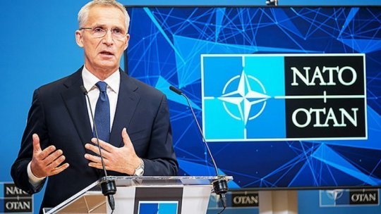 Secretarul general al NATO, Jens Stoltenberg, face o vizită la Kiev