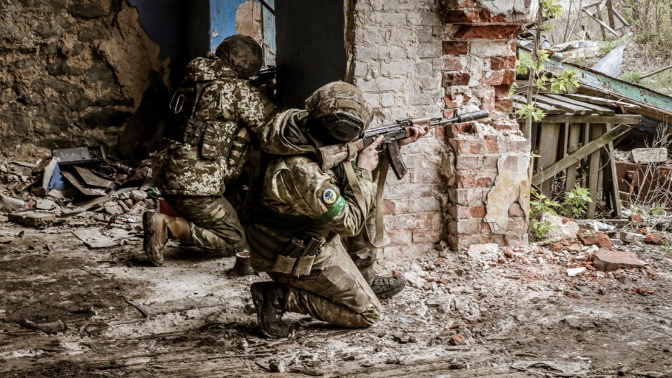 Zi încărcată pe frontul de est din Ucraina