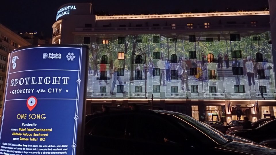 More than 120 thousand people participated in the International Festival of Light in Bucharest