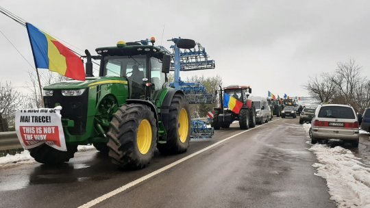 FOTO: Proteste ale fermierilor în Capitală și în mai multe județe din țară