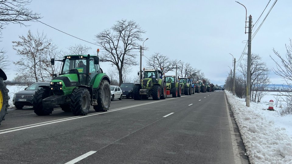 Fermierii protestează în mai multe județe din țară și în București