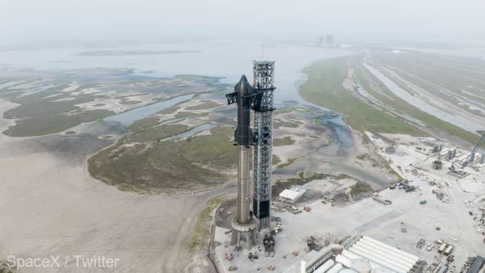 SpaceX pregătește primul zbor orbital al mega-rachetei sale Starship
