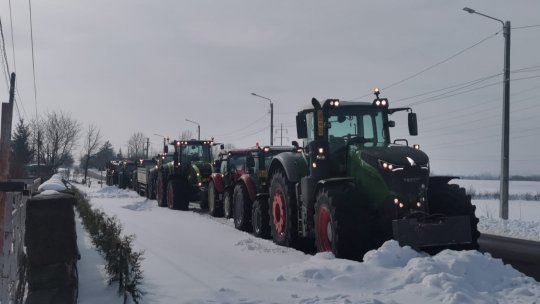 Proteste ale fermierilor în mai multe județe din țară și în București