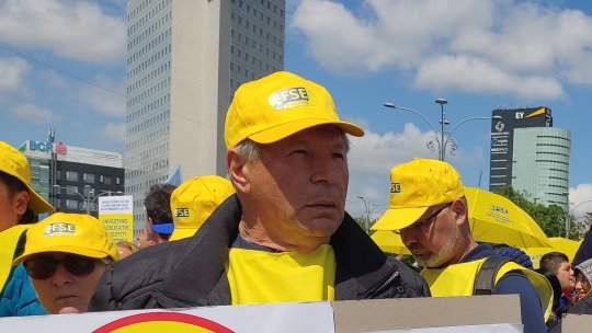 Protest al sindicaliștilor din învățământ