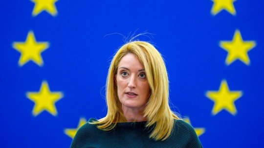 Președinta Parlamentului European, Roberta Metsola, va participa la Adunarea "Moldova Europeană" de la Chișinău