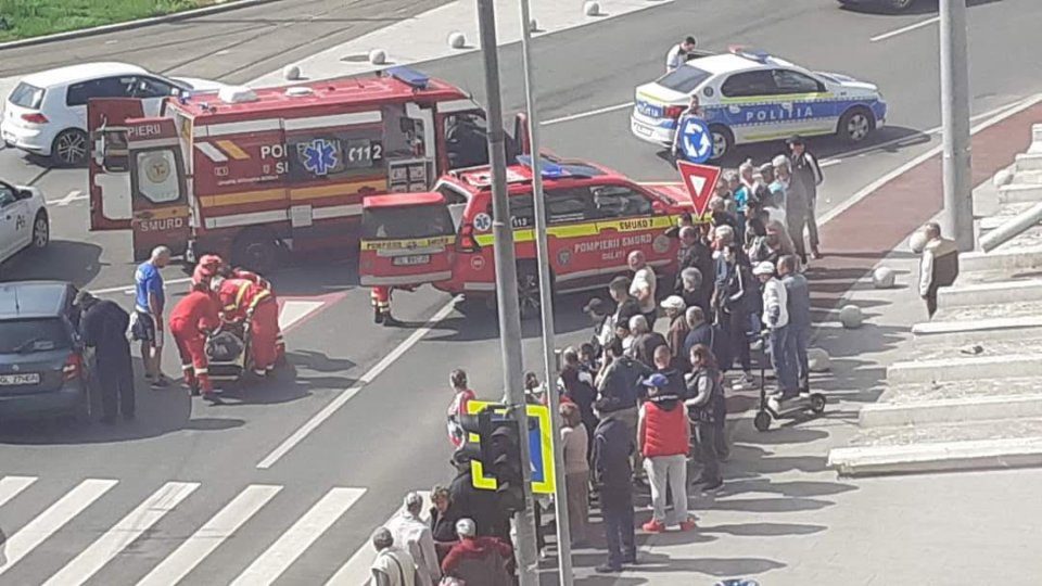 Galați: Două femei lovite pe trecerea de pietoni