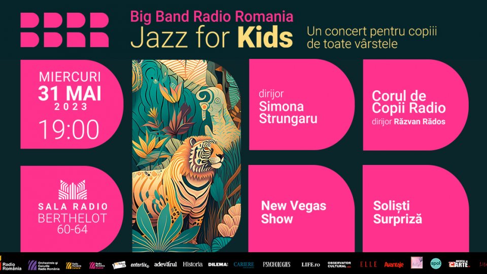 JAZZ FOR KIDS: concert de Ziua Internațională a Copilului