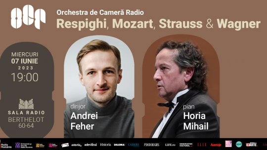 Din Canada la București: ANDREI FEHER dirijează Mozart/R.Strauss/Wagner la Sala Radio