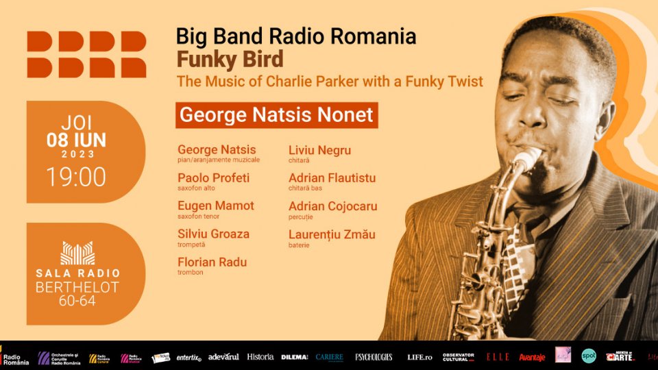 FUNKY BIRD: Muzica lui Charlie Parker la Sala Radio