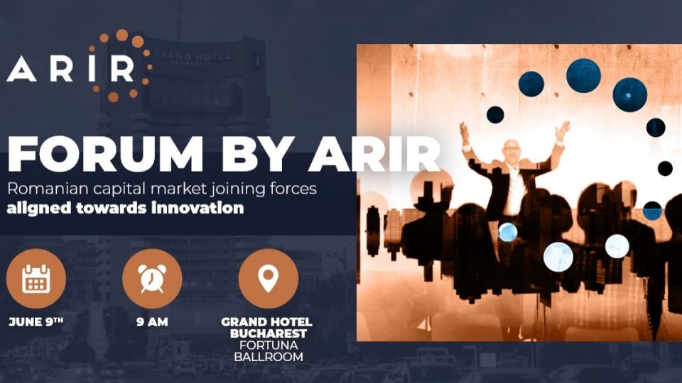Forum by ARIR 2023: Piața de capital din România este invitată să discute premisele de creștere și inovație ale companiilor listate la bursă