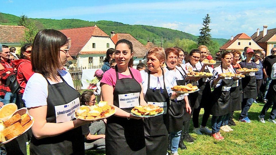 Sărbătoarea Rabarbărului, la Saschiz