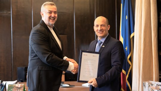 Distincție oferită de Ambasada Israelului președintelui director general al Radio România