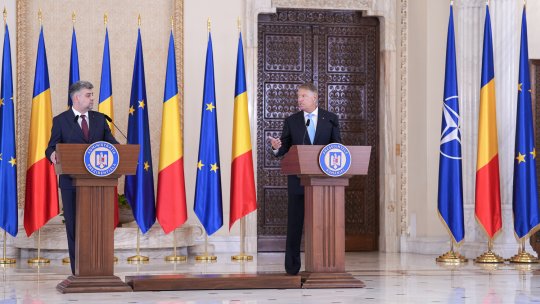 VIDEO: Președintele Klaus Iohannis: Marcel Ciolacu este premierul desemnat