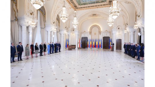 Membrii guvernului condus de premierul Marcel Ciolacu au depus jurământul de învestitură