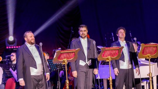 Turneul naţional al celor trei tenori ieşeni, Andrei Fermeşanu, Andrei Apreotesei şi Florin Guzgă, se încheie azi pe scena Sălii Radio