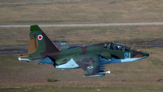 Armata Ucrainei anunță doborîrea unui avion rusesc de atac Suhoi  Su-25